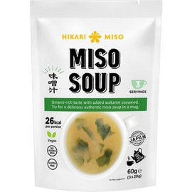 Miso zupa 3 porcijas 60 GR HIKARI MISO