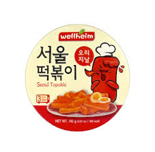KR Wellheim Seoul Topokki Original Spicy 142g