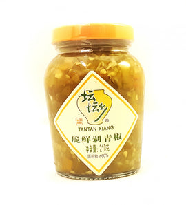 CN Tantanxiang Chopped Green Chili 210g