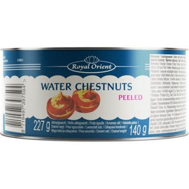 Water Chestnuts Whole 227 GR ROYAL ORIENT