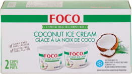 FOCO THAILAND Ice cream, Coconut 160 g