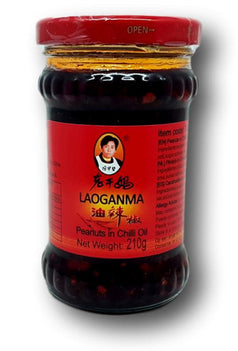 LAO GAN MA Peanuts in chilli oil 210 GR