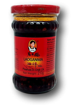 LAO GAN MA Peanuts in chilli oil 210 GR