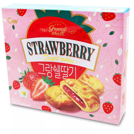 CHEONGWOO Strawberry Shell Shaped Cookie 195g KR
