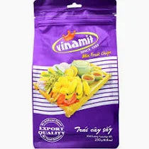 VN Vinamit Mixed Fruits Chips/Trai Cay Say 250g