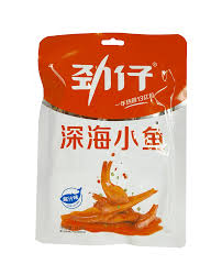 CN Jinzai Fried Anchovy Deepsea Snack BBQ 58g