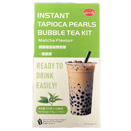KLKW Instant Matcha Boba Kit 210g CN