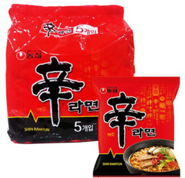 Instant Noodle Shin Ramyun 120 GR x 5 packs NONGSHIM