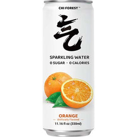 "Sparkling Water Orange Can 330 ML CHI FOREST"
