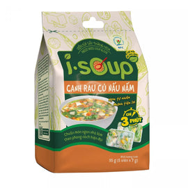 ISOUP Mushroom Vegetable Soup 35g VN