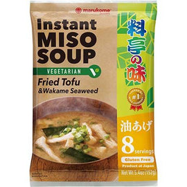 Miso Soup Fried Tofu & Wakame Vegetarian 152 G MARUKOME