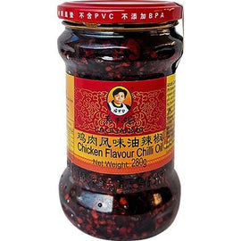 Chili Oil with Chicken Flavor 280 G LAO GAN MA