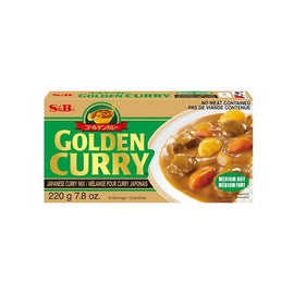 S&B Medium Hot Golden Curry 220 GR
