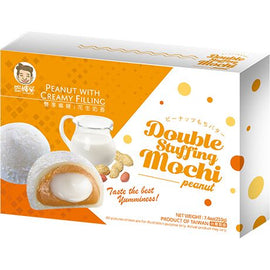 Double Stuffing Mochi- Peanut 210 GR SZU SHEN PO