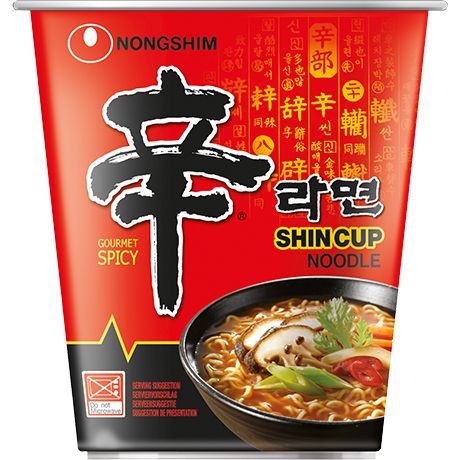 NONGSHIM Instant Cup Noodle Shin 68 GR
