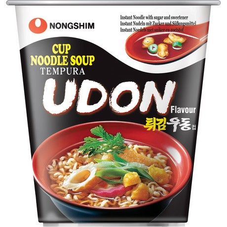 Instant Cup Noodle Udon 62 GR NONGSHIM