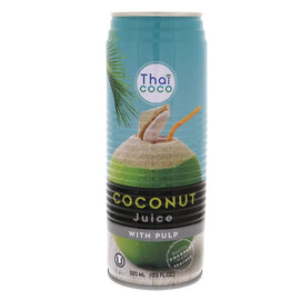 Thai Coco Coconut Juice with Pulp 520 ML