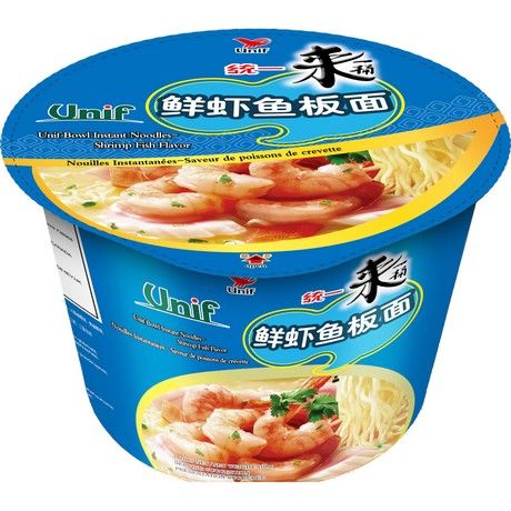 TONGYI Instant Noodles Shrimp Bowl 108 GR
