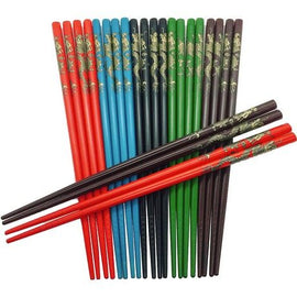Japanese Chopsticks (Dragon) 5 PCS SHINE FARM