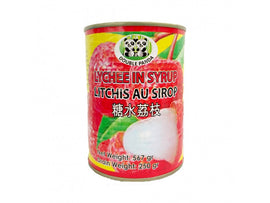 DOUBLE PANDA canned lychee in syrup 567g VN