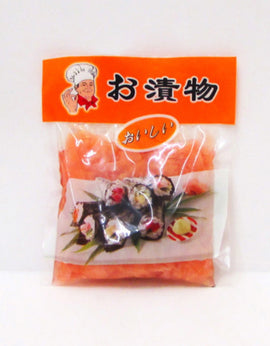 ZHENG FOOD Ginger Slices Preserved Red 150 GR