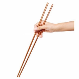 Bamboo long Chopsticks 33cm  (10 pairs)