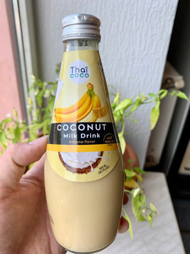 THAI COCO COCONUT MILK DRINK NATA DE COCO- BANANA 300 ML