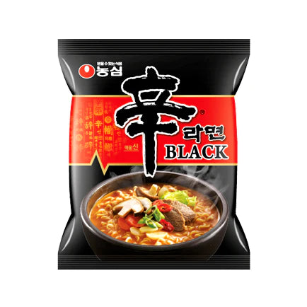 NONGSHIM ātri pagatavojamās nūdeles Premium Black Shin Ramyun 130 GR