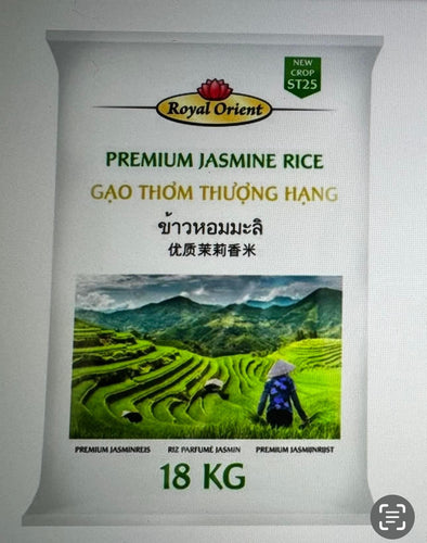 Jasmine Rice Premium 18 KG ROYAL ORIENT