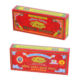 (MINH NGOC) SMALL GOLD DRAGON GREEN BEAN CAKES A12 240G