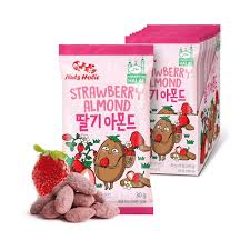 KR NutsHolic Almond Strawberry Fl 8X30g