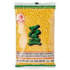 VN Peeled Split Mung Beans/ Dau xanh ca 400g