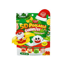 CN Cokoc Peelable Gummies Mixed Fruit Easter 60g