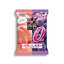 ORIHIRO Purun&Konjac Jelly Peach&Grape 216g JP
