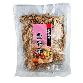 Dried Enoki Golden Mushrooms 100 GR MOUNTAINS
