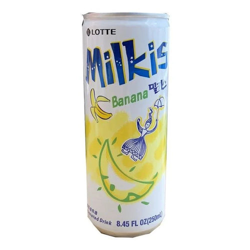 Milkis Soft Drink Banana 250 ML LOTTE