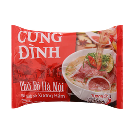 Cung Dinh Beef Rice Noodle Pho Bo 68G