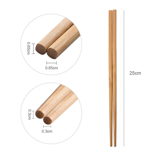 SHINE FARM Carbonized Bamboo Chopsticks (1 pair)