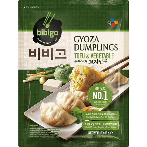 Saldēts Gyoza Tofu &amp; Vegetable Bibigo 600 GR