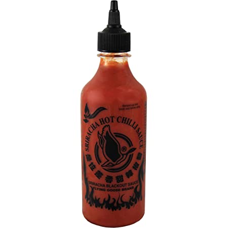 Sriracha Flying Goose Black Super Hot 455 Ml
