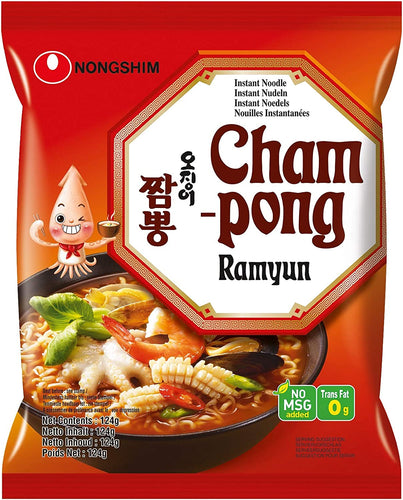 NONGSHIM Instant Noodle Soup Champong  124 g