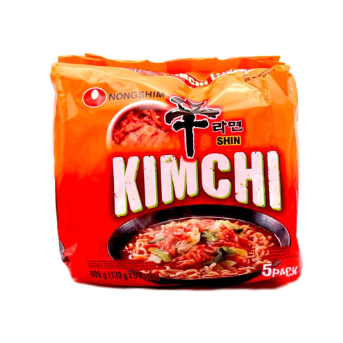 NONGSHIM ātri pagatavojamo nūdeļu zupa Kimchi 120 gx 5 iepakojumi