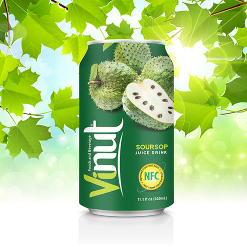Flask Soursop Juice 35% -Vinut- 330Ml
