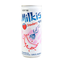 LOTTE Milkis bezalkoholiskais dzēriens zemeņu 250 ML