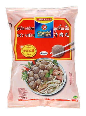 Oriental Kitchen Beef Meat Ball 500 Gr (Frozen)