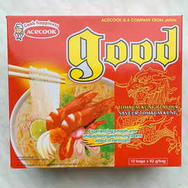 ACECOOK HH GOOD Instant Vermicelli Tom Yum  61 g x 12 packs
