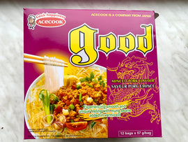 ACECOOK HH GOOD Instant Vermicelli Minced Pork  57 g x 12 packs