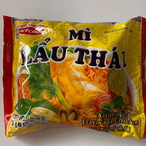 ACECOOK HH My Lau Thai Instant Noodle Chicken 78 GR