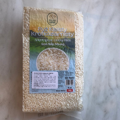 Zelta lotusa īsgraudu lipīgie rīsi, 1 kg