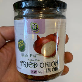 DOUBLE PANDA Fried Onion in oil  140GR